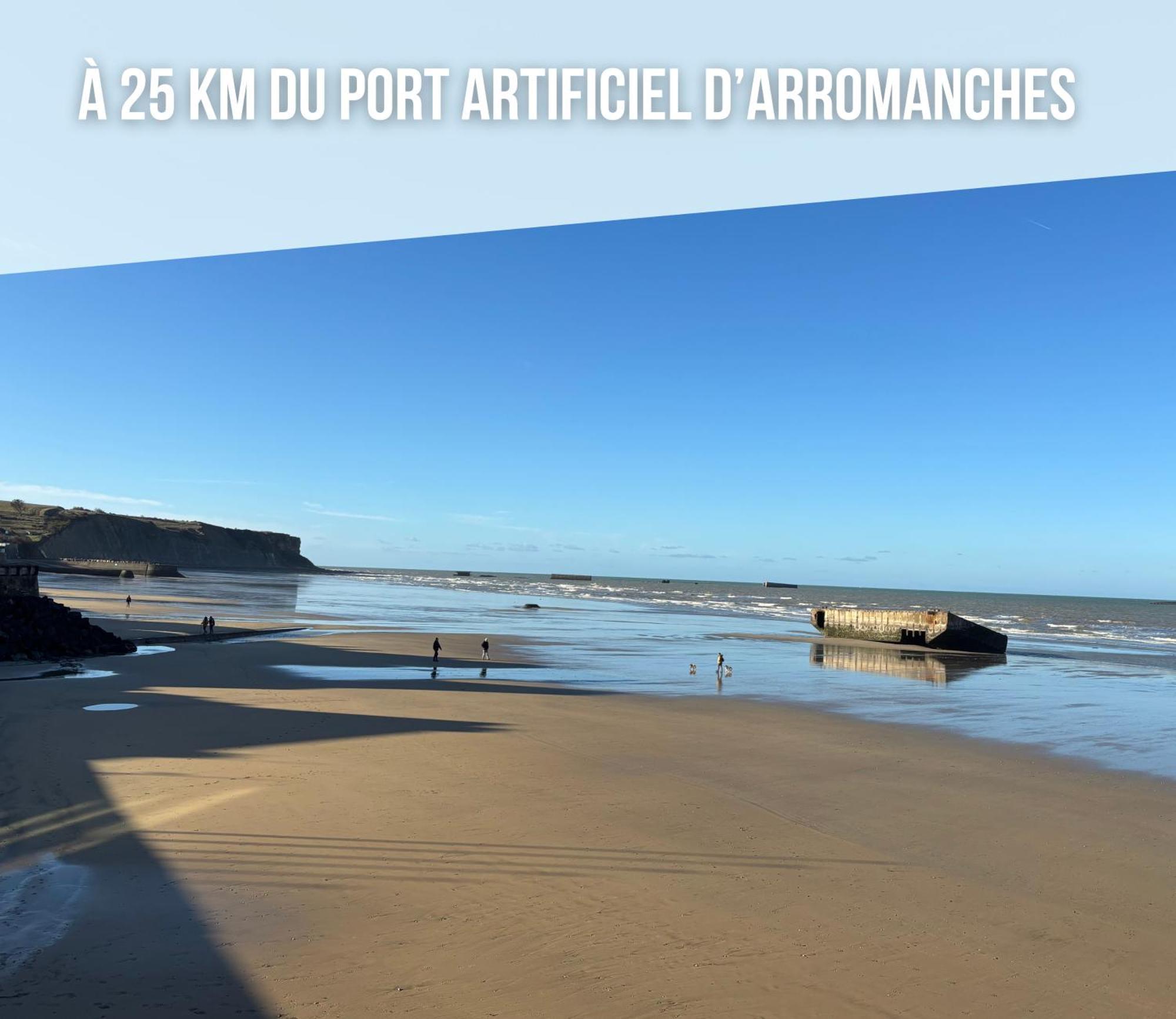 La Fromagerie Maison Lumineuse Et Spacieuse Beau Sejour 5 Ch Grand Jardin Clos 5Mn A Pied Commerces 10 Mn Plage Omaha Beach Proche Plages Du Debarquement Trevieres Bagian luar foto