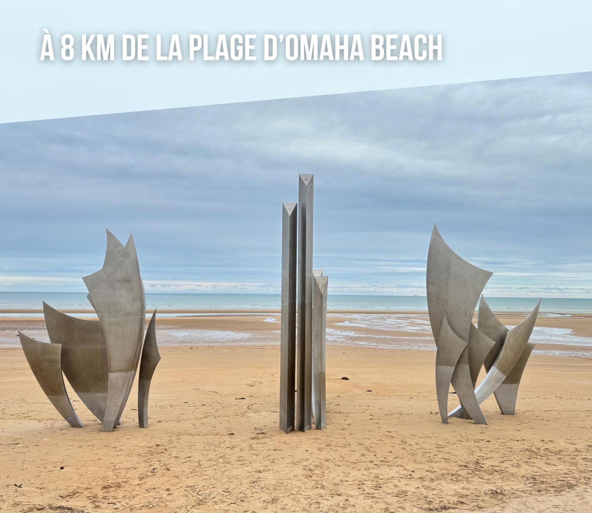 La Fromagerie Maison Lumineuse Et Spacieuse Beau Sejour 5 Ch Grand Jardin Clos 5Mn A Pied Commerces 10 Mn Plage Omaha Beach Proche Plages Du Debarquement Trevieres Bagian luar foto