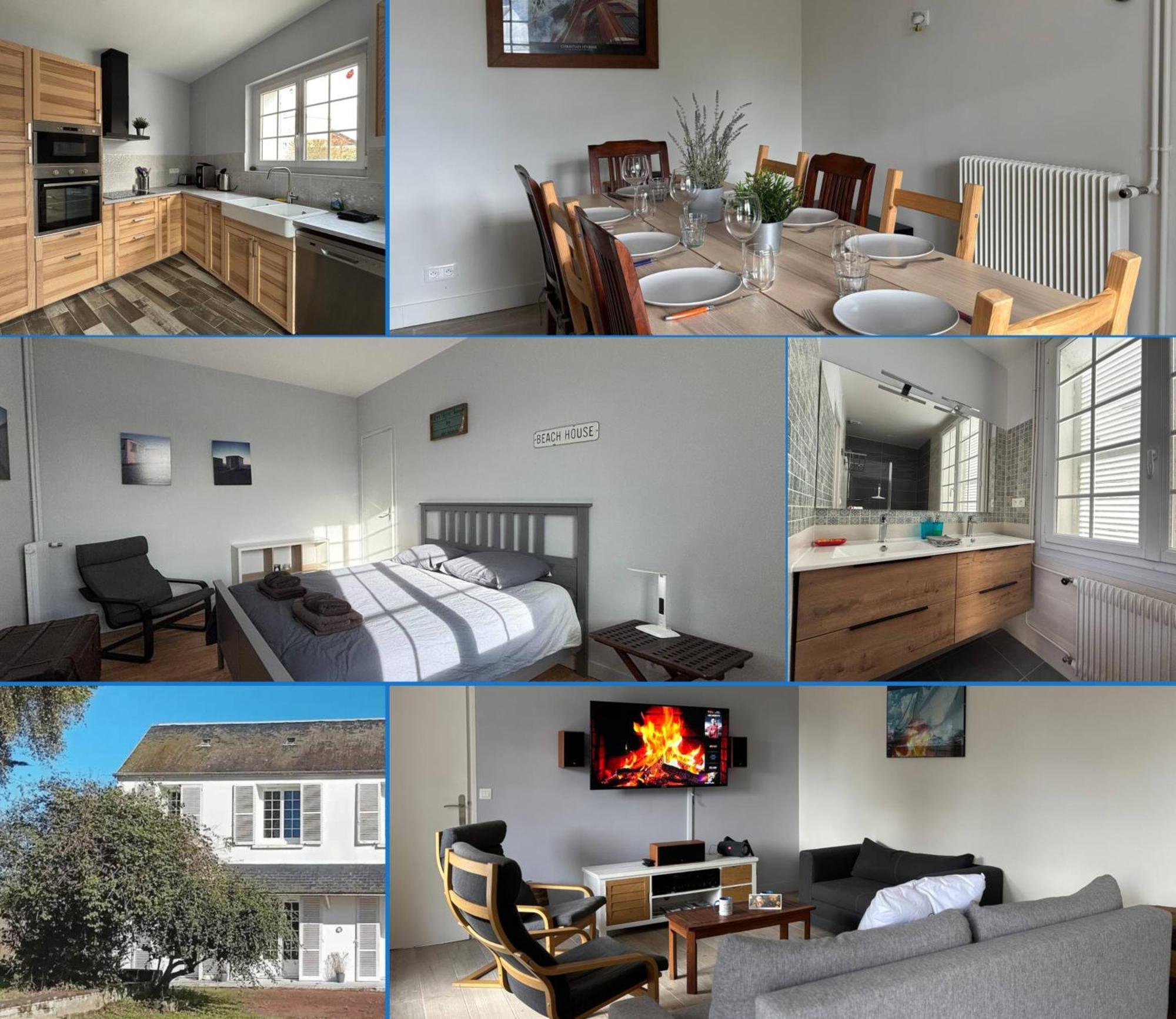 La Fromagerie Maison Lumineuse Et Spacieuse Beau Sejour 5 Ch Grand Jardin Clos 5Mn A Pied Commerces 10 Mn Plage Omaha Beach Proche Plages Du Debarquement Trevieres Bagian luar foto
